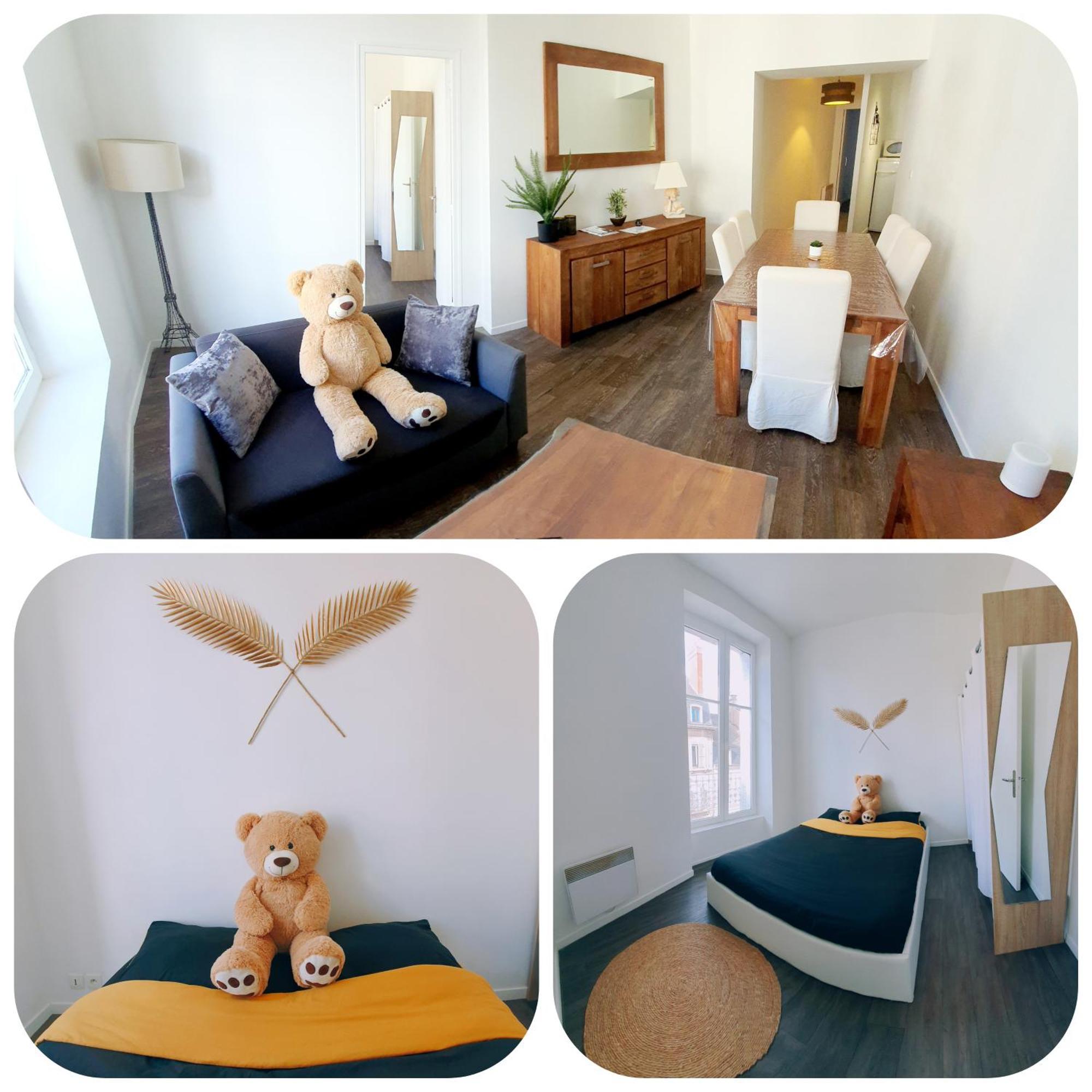 Lumineux & Convivial Apartment Бурж Екстериор снимка